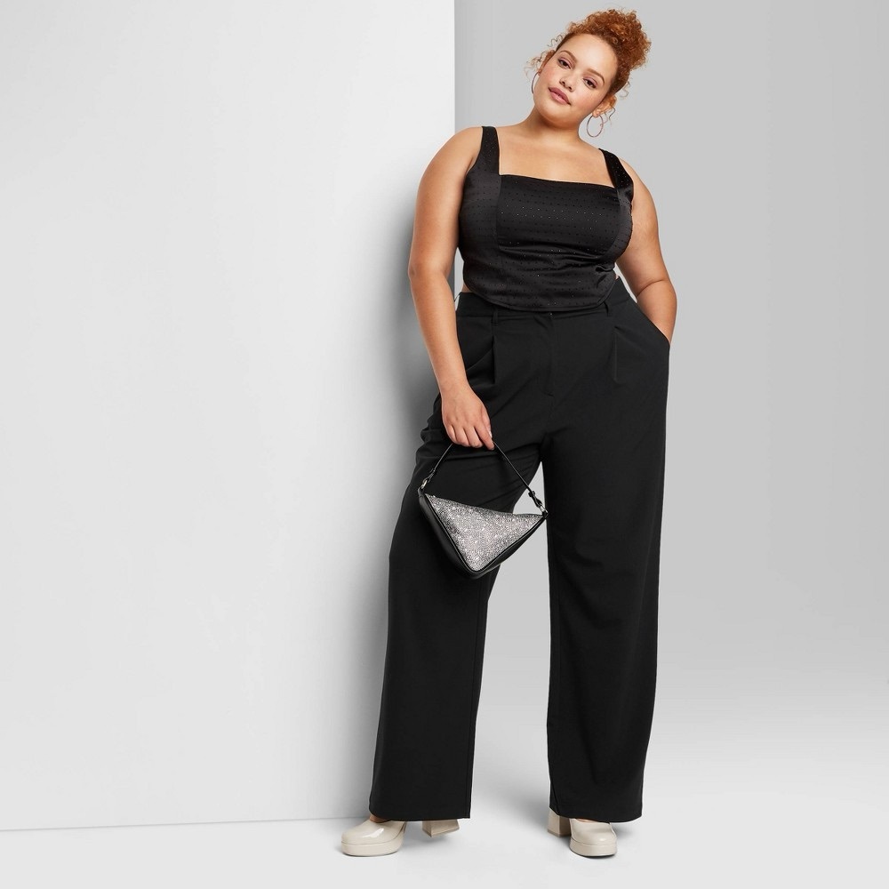 Wild Fable Black Wide Leg pants